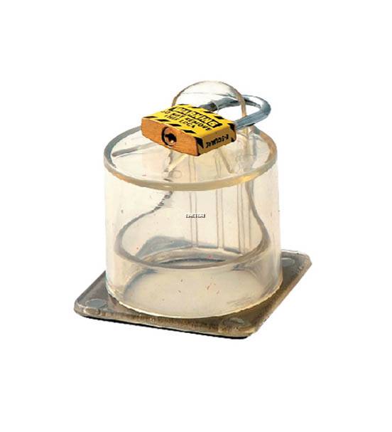 SAFEDLOCK VCIR ROUND ELECTRICAL PANEL/ SWITCH LOCKOUT (SMALL/BIG)